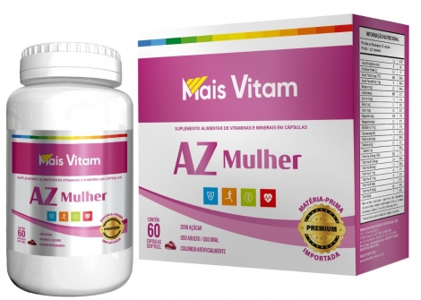 Mais Vitam Az Mulher 60Cps - Forhealth
