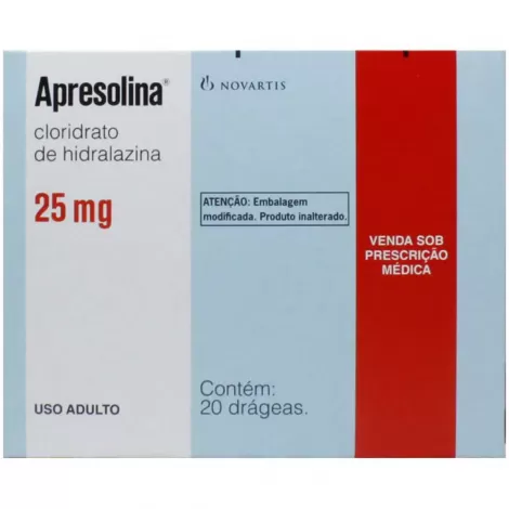 Apresolina 25Mg 20Drg (Pre 0918)