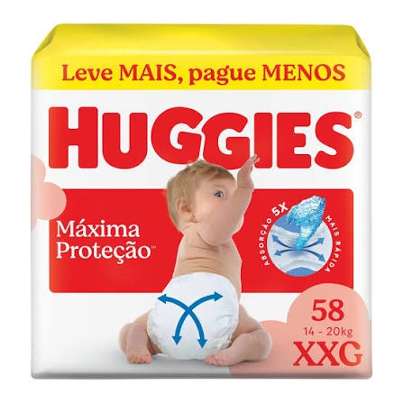Frd Huggies Supreme Care Hiper Xxg 58Un