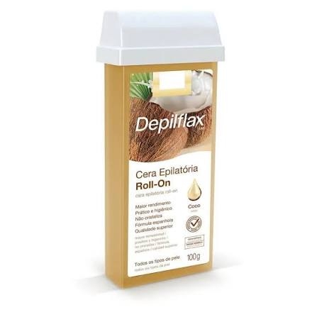Refil Cera Depilflax Coco 100G