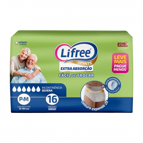 Frd Ger Lifree Calca Extra Abs Pm 16Un