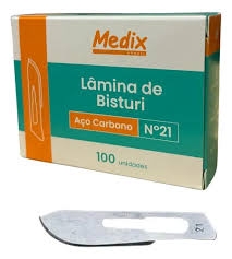 Lamina Bisturi N21 Aco Carbono-Vender Un Medix