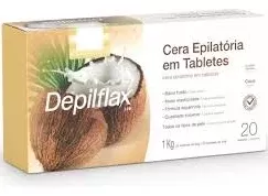Cera Dep Depilflax Quente Coco 1000G