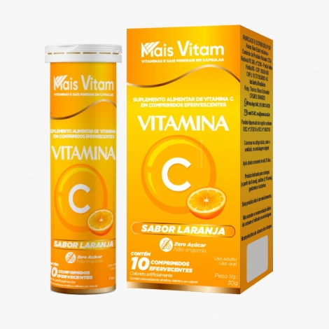 Mais Vitam Vitamina C 10Cpr Efer
