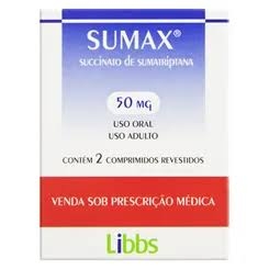 Sumax 50mg 2 comprimidos