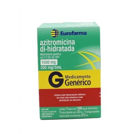 Azitromicina 1500Mg Sus + Dil 37,5Ml-Euro
