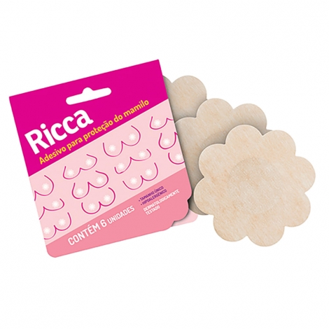 Adesivo Protecao Mamilos Ricca 3274 03 Pares