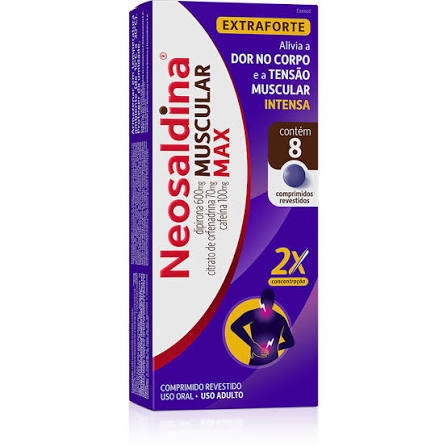 Neosaldina Muscular Max 8Cpr