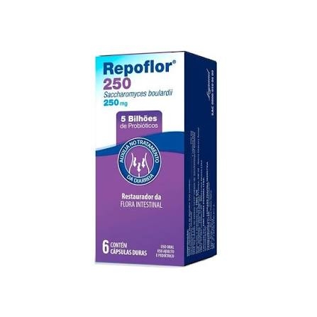 Repoflor 250 250Mg  6Caps Dura - 71062901