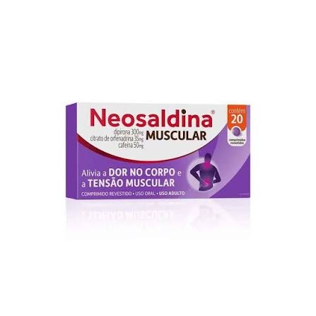 Neosaldina Muscular 20Cpr