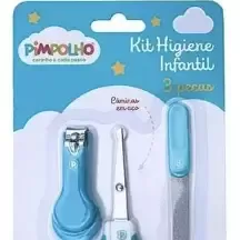 Kit Higiene 3 Pecas Masc Pimpolho Azul