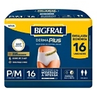 Roupa Intima Bigfral Not Derma Pm 16Un