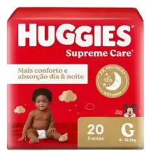 Frd Huggies Supreme Care Jumbo G 20Un