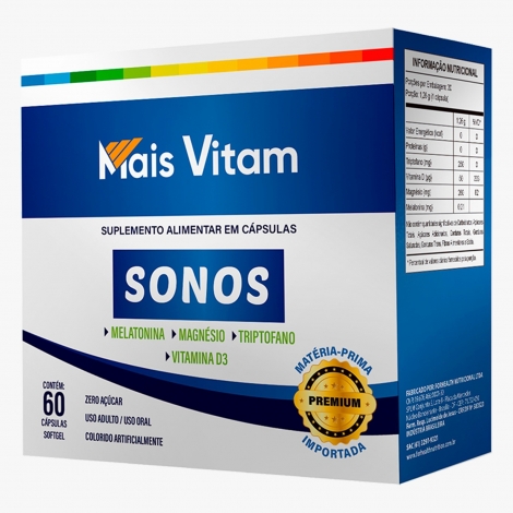 Mais Vitam Sonos 60Cps - Forhealth