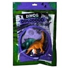 Dinos Diplodoco Com Brinquedo E Adesivos