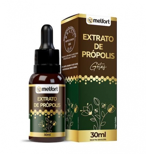 Extrato De Propolis Gts 30Ml-Melfort