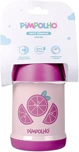 Pote Termico Inox 450Ml Fem Pimpolho Roxafruta