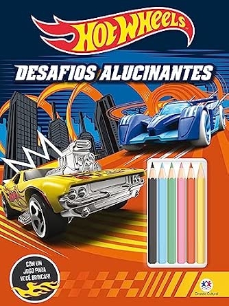 Livro Hot Wheels - Desafios Alucinantes