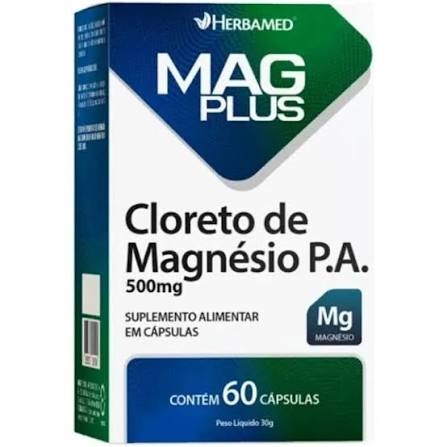 Magplus Cloreto 60Cps - Herbamed
