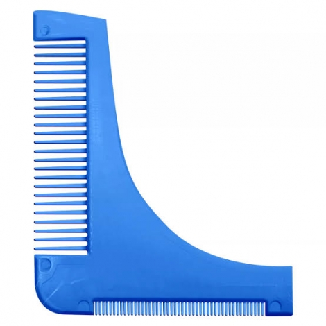 Pente Plastico Modelador E Alinhador De Barba