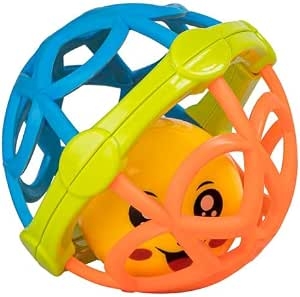 Bola Chocalho Unissex Pimpolho Laranja