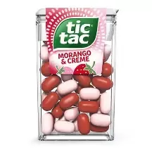 Tic Tac Morango E Creme 14,5g