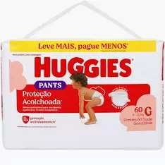 Frd Huggies Supreme Care Roupinha Hiper G 60Un