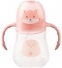 Copo Tre Pimpolho Bico Rigido Calca E Tampa Rosa gato 240Ml