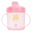 Copo Bico Rigido Girafa Fem Pimpolho Rosa 220Ml