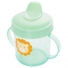 Copo Bico Rigido Leao Masc Pimpolho Verde 220Ml