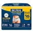 Roupa Intima Bigfral Not Derma Pm 16Un
