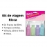 Kit Viagem Ricca 3288 4 Frascos 80Mm